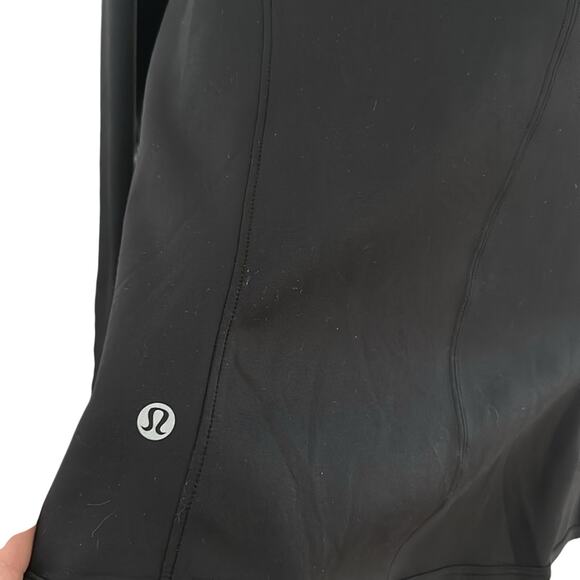 Lululemon Full Zip Ruched Bold Move Jacket Black Size 6 - Picture 6 of 6